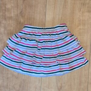 HA Striped Ruffle Skort 3/3t Or 4/4t
